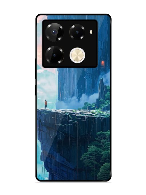 Solitude In The Sky Glossy Soft Edge Case for Infinix Note 40 Pro Plus (5G) Chachhi