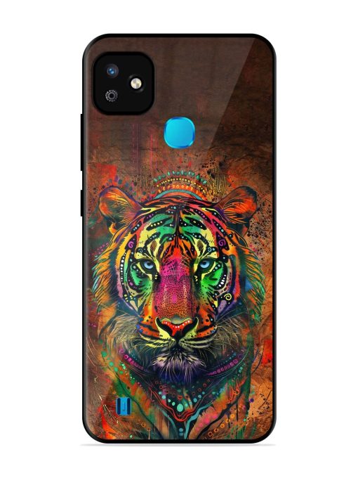 Cosmic Tiger Glossy Soft Edge Case for Infinix Smart Hd (2021) Chachhi