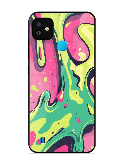 Gooey Grooves Glossy Soft Edge Case for Infinix Smart Hd (2021) Chachhi