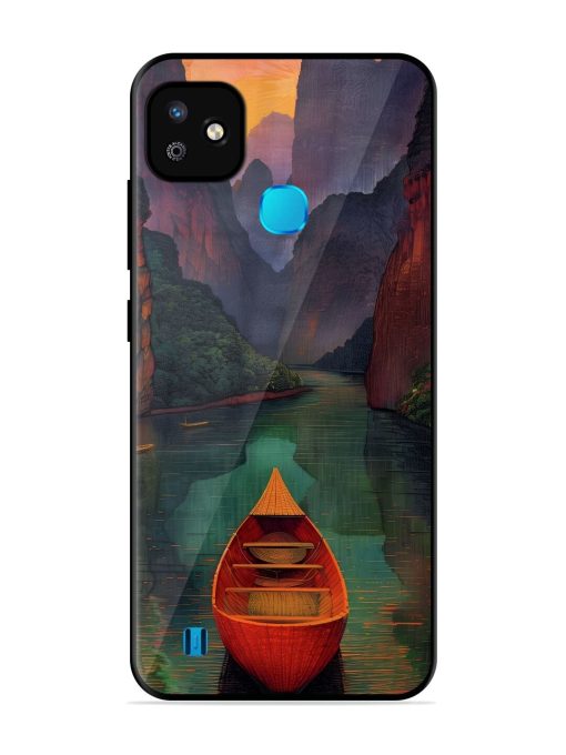 Serene Passage Glossy Soft Edge Case for Infinix Smart Hd (2021) Chachhi