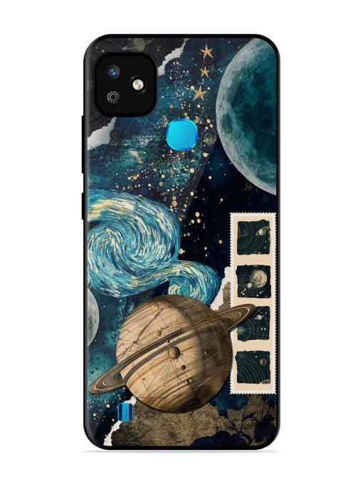 Celestial Tapestry Glossy Soft Edge Case for Infinix Smart Hd (2021) Chachhi