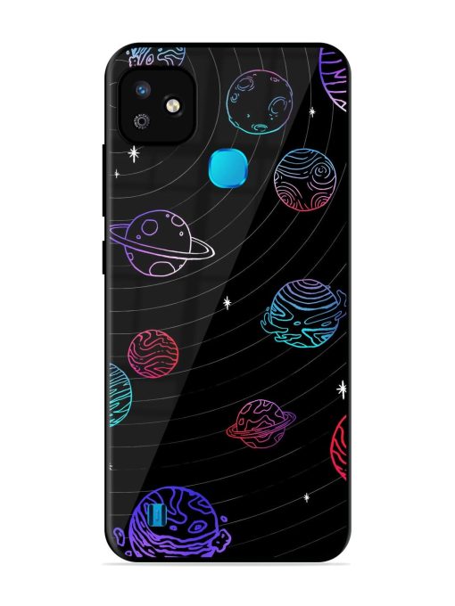 Cosmic Ballet Glossy Soft Edge Case for Infinix Smart Hd (2021) Chachhi