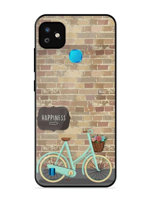 Pedaling Towards Happiness Glossy Soft Edge Case for Infinix Smart Hd (2021) Chachhi