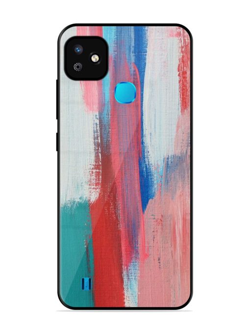 Colorful Chaos Glossy Soft Edge Case for Infinix Smart Hd (2021) Chachhi