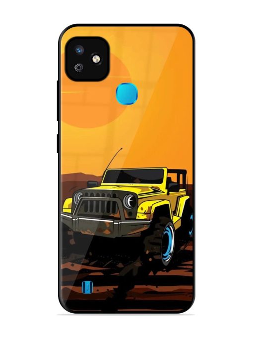 Sunset Cruise Glossy Soft Edge Case for Infinix Smart Hd (2021) Chachhi