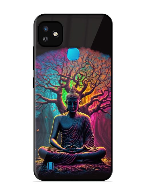 Enlightened Serenity Glossy Soft Edge Case for Infinix Smart Hd (2021) Chachhi