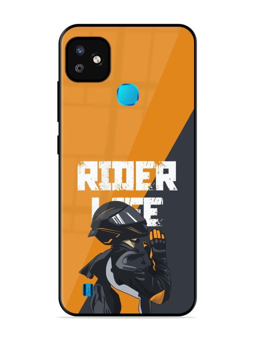 Ride Never Ends Glossy Soft Edge Case for Infinix Smart Hd (2021) Chachhi