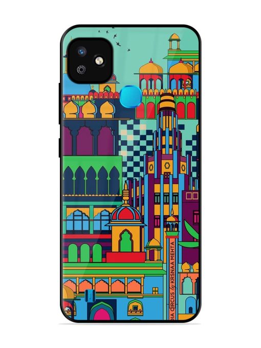 Indian Tapestry Glossy Soft Edge Case for Infinix Smart Hd (2021) Chachhi