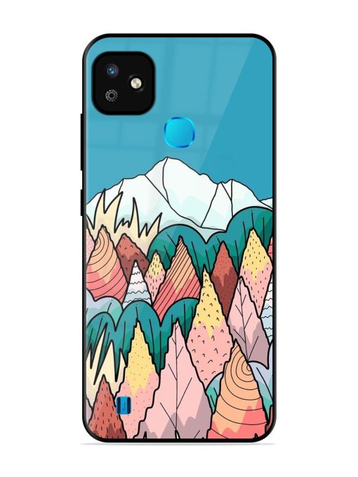 Mountain Dreamscape Glossy Soft Edge Case for Infinix Smart Hd (2021) Chachhi