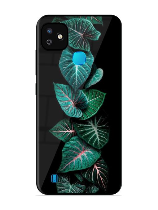 Emerald Elegance Glossy Soft Edge Case for Infinix Smart Hd (2021) Chachhi