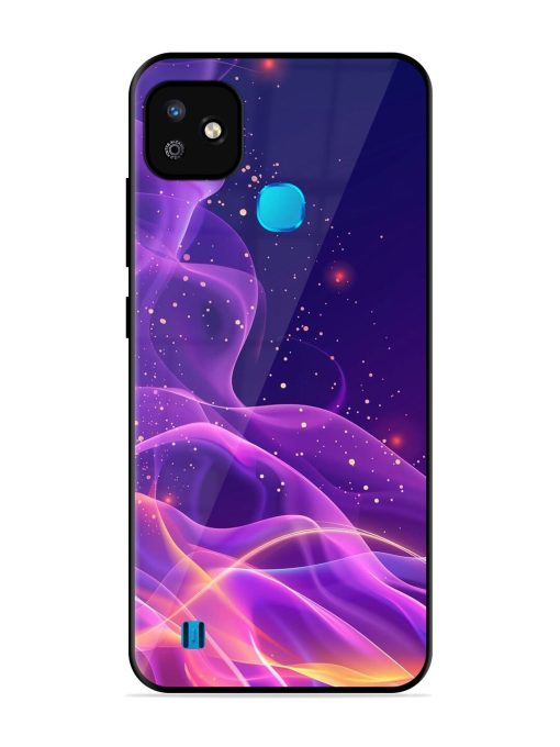 Cosmic Currents Glossy Soft Edge Case for Infinix Smart Hd (2021) Chachhi