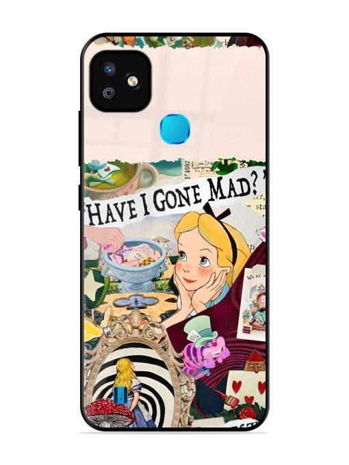 Mad Hatter'S Collage Glossy Soft Edge Case for Infinix Smart Hd (2021) Chachhi