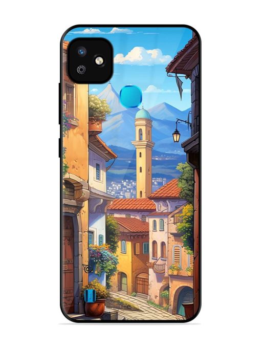 Tuscan Twilight Glossy Soft Edge Case for Infinix Smart Hd (2021) Chachhi