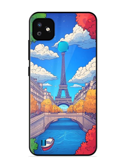 Parisian Panorama Glossy Soft Edge Case for Infinix Smart Hd (2021) Chachhi