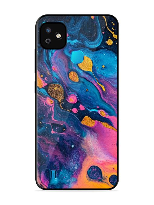 Cosmic Swirl Glossy Soft Edge Case for Infinix Smart Hd (2021) Chachhi