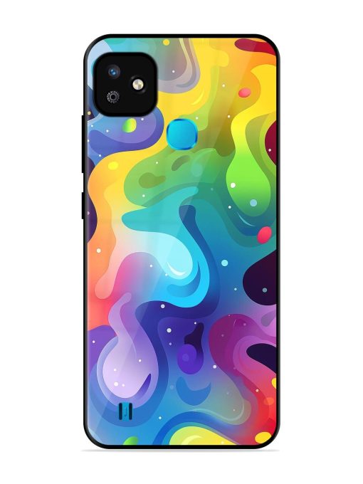 Rainbow River Glossy Soft Edge Case for Infinix Smart Hd (2021)