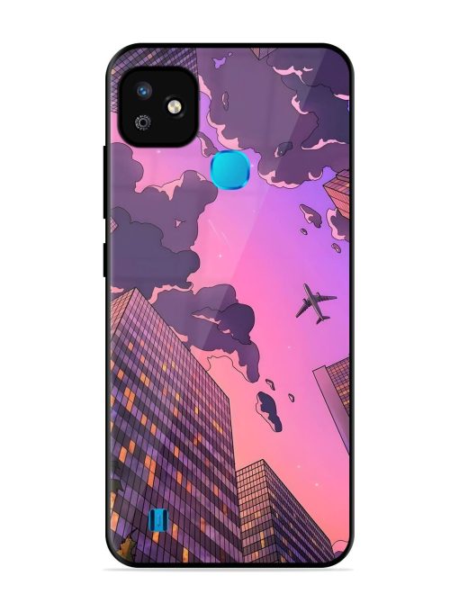 Urban Twilight Glossy Soft Edge Case for Infinix Smart Hd (2021) Chachhi