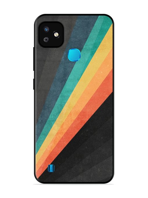 Retro Spectrum Glossy Soft Edge Case for Infinix Smart Hd (2021) Chachhi