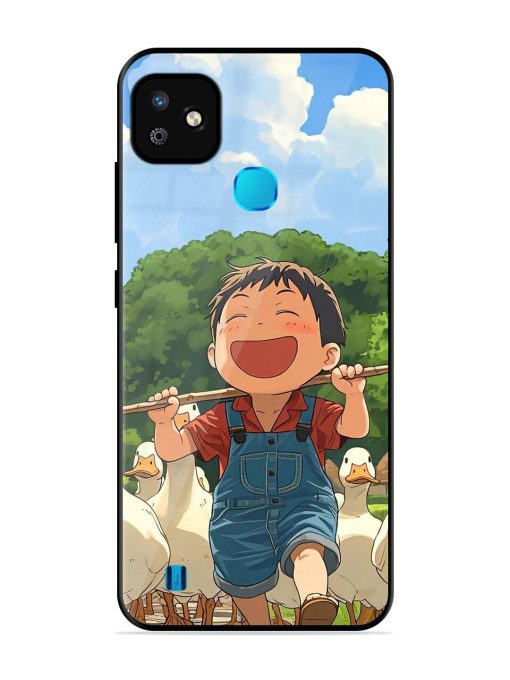 Duck Parade Glossy Soft Edge Case for Infinix Smart Hd (2021) Chachhi