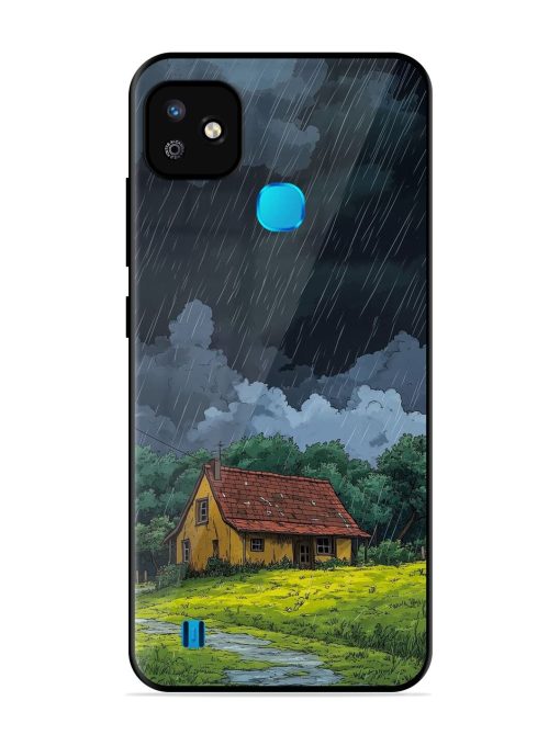 Rainy Day Retreat Glossy Soft Edge Case for Infinix Smart Hd (2021) Chachhi