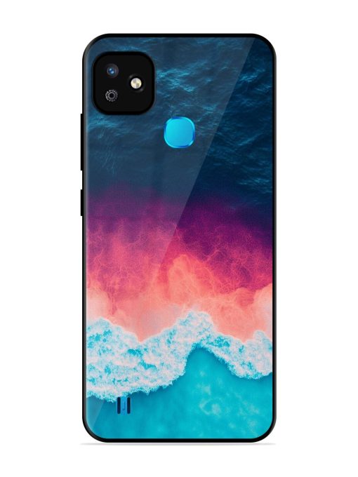 Where The Ocean Meets The Sky Glossy Soft Edge Case for Infinix Smart Hd (2021)