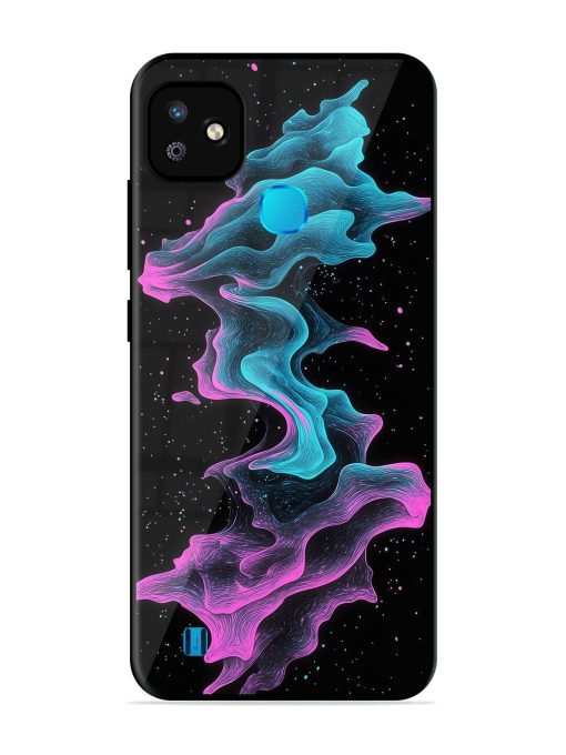 Cosmic Currents Glossy Soft Edge Case for Infinix Smart Hd (2021) Chachhi