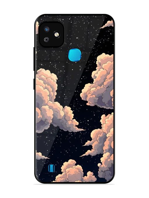 Starry Night Dreams Glossy Soft Edge Case for Infinix Smart Hd (2021) Chachhi