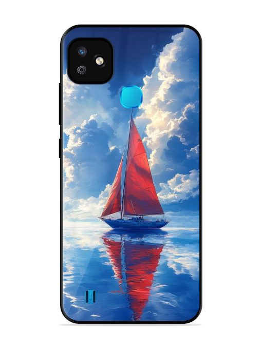 Crimson Sails Glossy Soft Edge Case for Infinix Smart Hd (2021) Chachhi