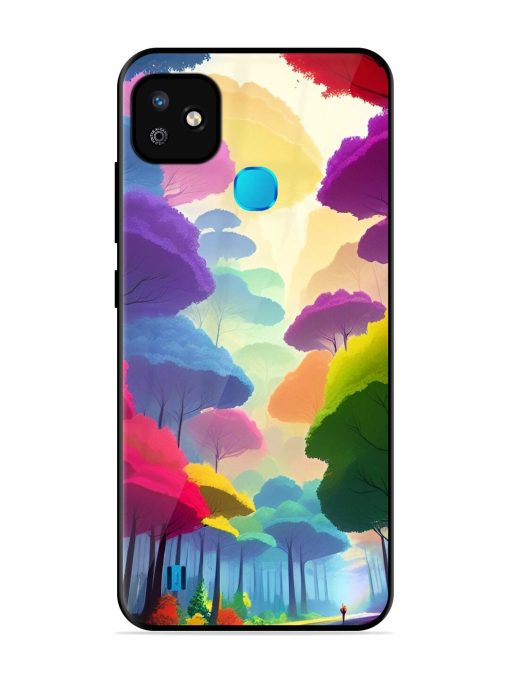 Rainbow Road Glossy Soft Edge Case for Infinix Smart Hd (2021)