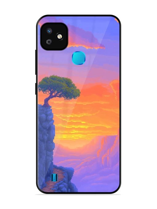 Cliffside Solitude Glossy Soft Edge Case for Infinix Smart Hd (2021) Chachhi