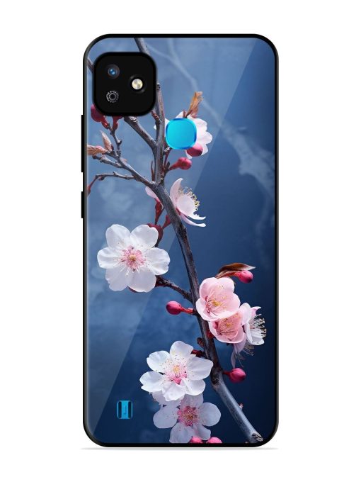 Delicate Blossoms Glossy Soft Edge Case for Infinix Smart Hd (2021) Chachhi