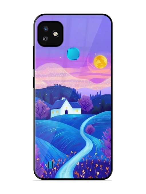 Moonlit Meadow Glossy Soft Edge Case for Infinix Smart Hd (2021) Chachhi