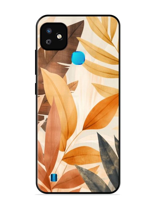 Earthy Elegance Glossy Soft Edge Case for Infinix Smart Hd (2021) Chachhi