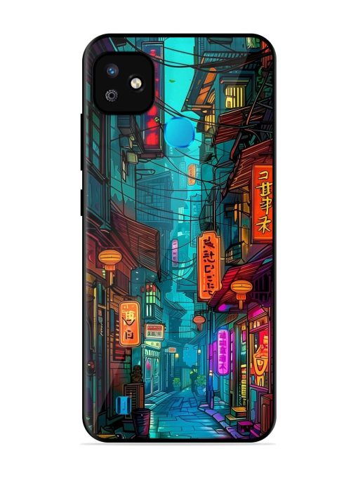 Neon Nightscape Glossy Soft Edge Case for Infinix Smart Hd (2021)