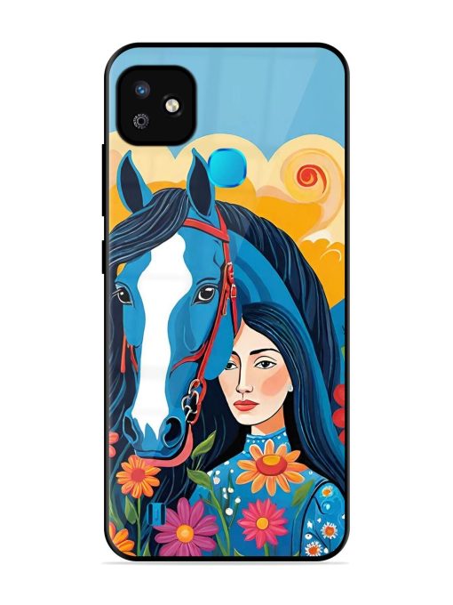 Equine Enchantment Glossy Soft Edge Case for Infinix Smart Hd (2021) Chachhi