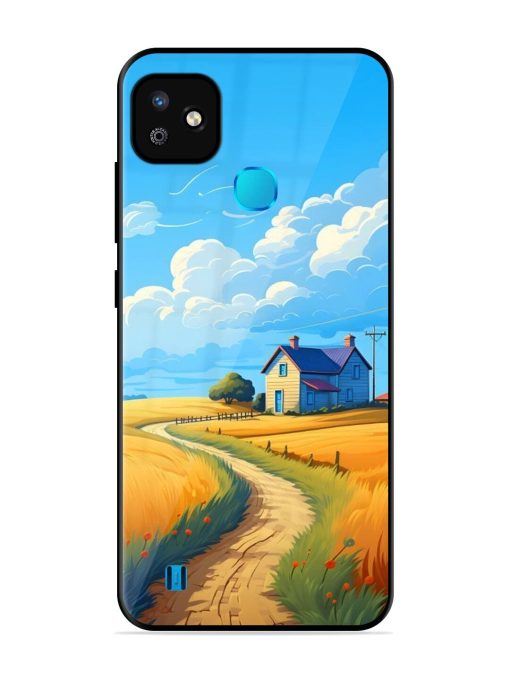 Countryside Cottage Glossy Soft Edge Case for Infinix Smart Hd (2021)