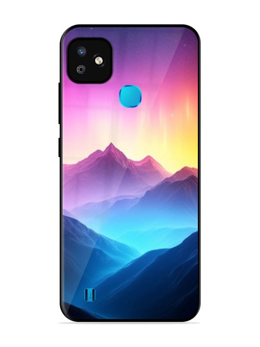 Cosmic Mountains Glossy Soft Edge Case for Infinix Smart Hd (2021) Chachhi