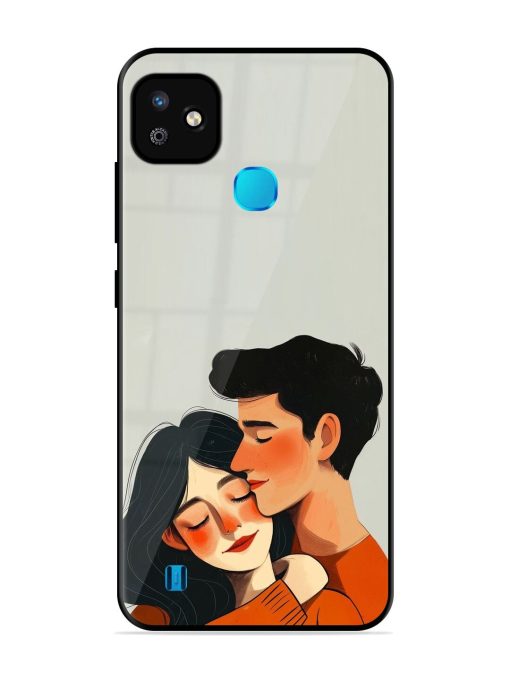 Craft Couples Glossy Soft Edge Case for Infinix Smart Hd (2021) Chachhi