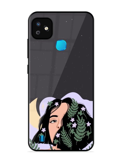 Lunar Lullaby Glossy Soft Edge Case for Infinix Smart Hd (2021) Chachhi