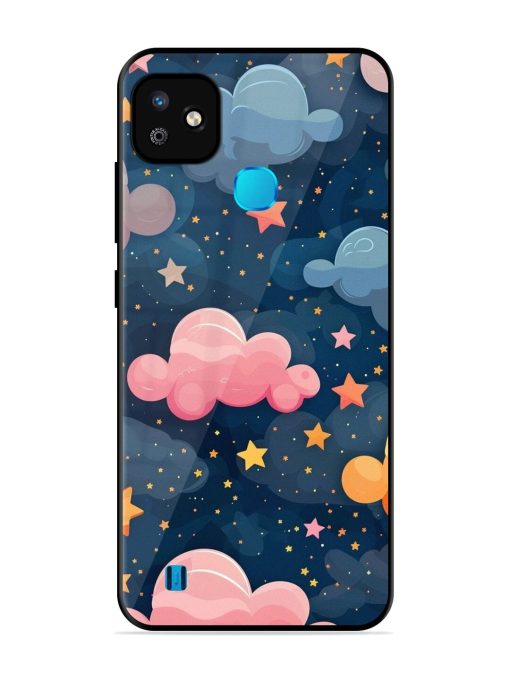 Twinkling Dreams Glossy Soft Edge Case for Infinix Smart Hd (2021) Chachhi