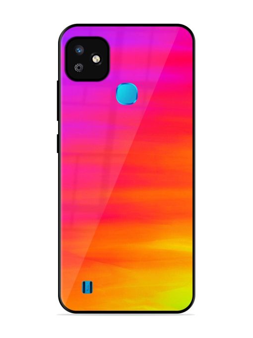 Neon Horizon Glossy Soft Edge Case for Infinix Smart Hd (2021) Chachhi