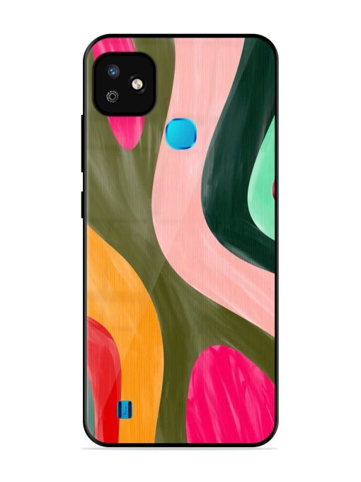 Wavy Wonderland Glossy Soft Edge Case for Infinix Smart Hd (2021) Chachhi