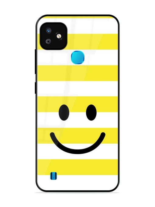 Smiling Stripes Glossy Soft Edge Case for Infinix Smart Hd (2021) Chachhi