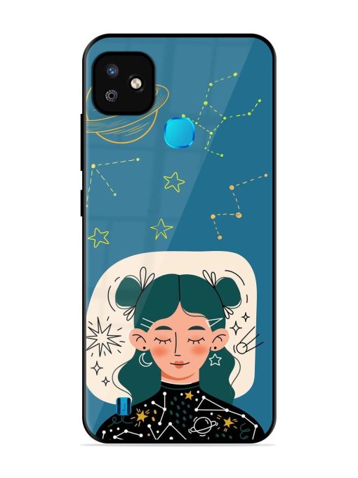 Cosmic Daydreamer Glossy Soft Edge Case for Infinix Smart Hd (2021) Chachhi