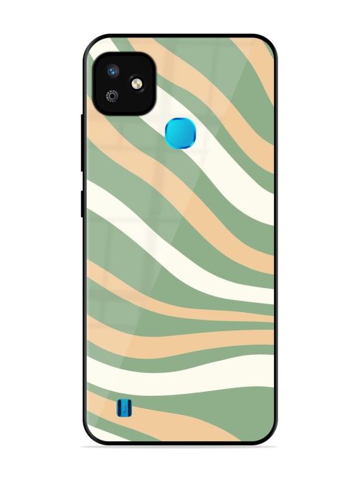 Wavy Pastel Paradise Glossy Soft Edge Case for Infinix Smart Hd (2021) Chachhi