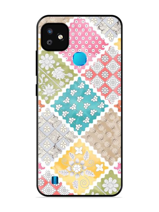 Patchwork Dreamscape Glossy Soft Edge Case for Infinix Smart Hd (2021) Chachhi