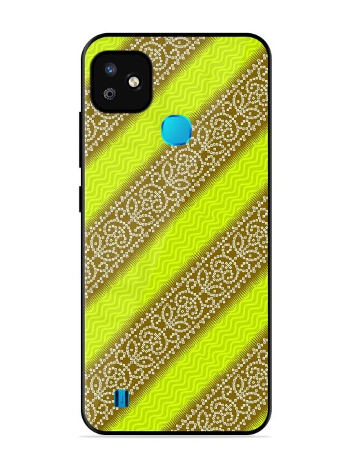 Golden Bandana Bliss Glossy Soft Edge Case for Infinix Smart Hd (2021) Chachhi