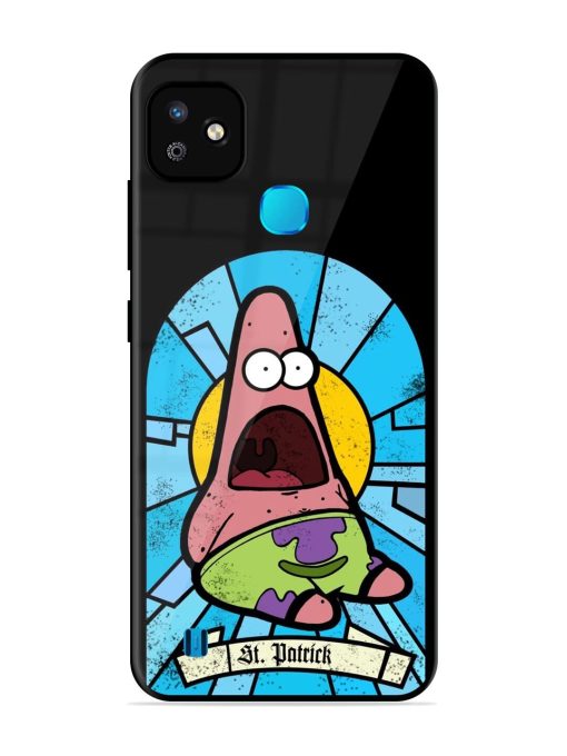 St. Patrick'S Day Stained Glass Patrick Star Glossy Soft Edge Case for Infinix Smart Hd (2021) Chachhi