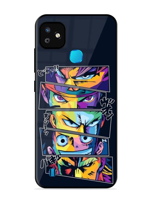 One Piece Powerhouse Glossy Soft Edge Case for Infinix Smart Hd (2021) Chachhi