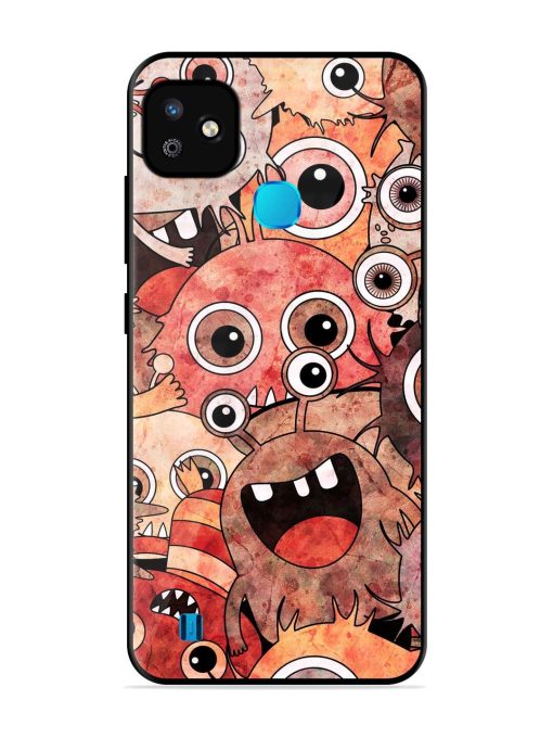 Monster Mash Glossy Soft Edge Case for Infinix Smart Hd (2021) Chachhi